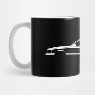 Cadillac DeVille (1994) Silhouette Mug